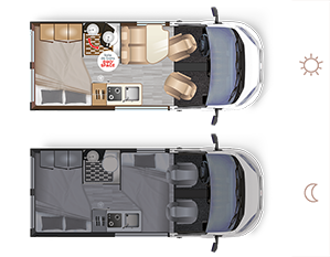 Furgoneta convertida D43 SELECT - implantacin