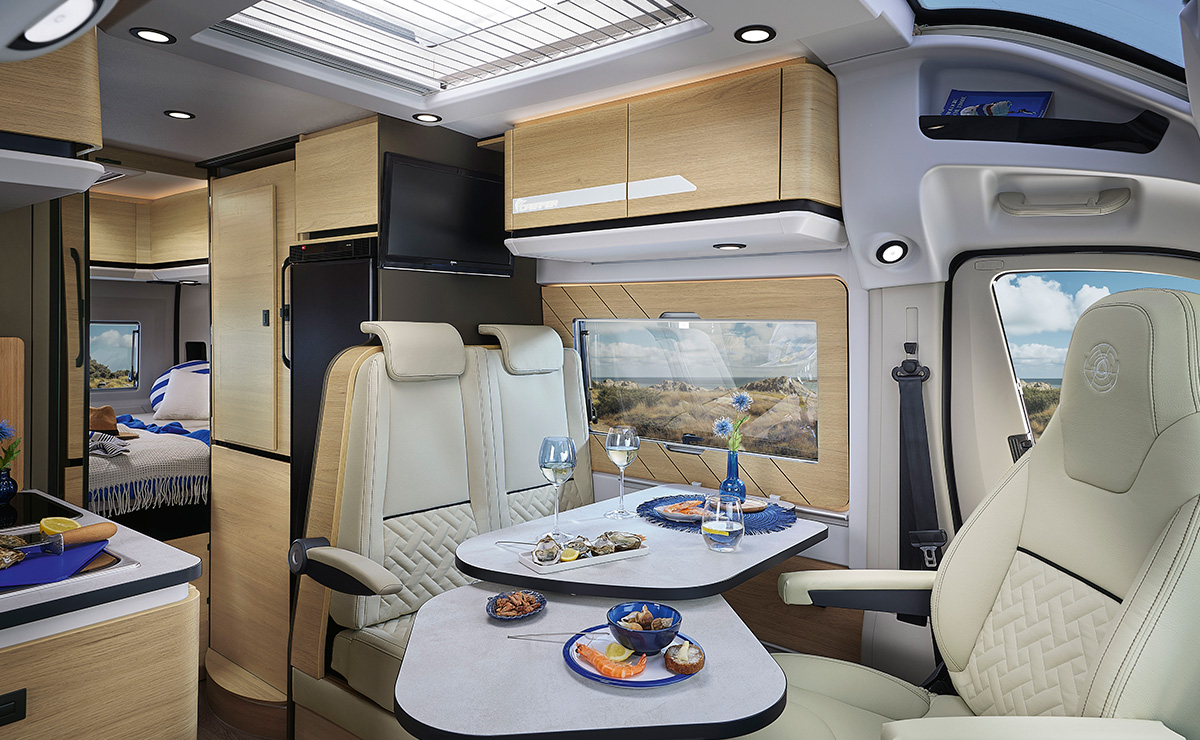 Furgoneta convertida Dreamer D55 SELECT