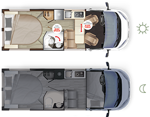 Furgoneta convertida D64 SELECT - implantaci�n