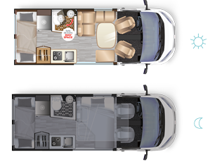 Furgoneta convertida FAMILY VAN - implantacin