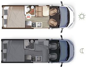 Furgoneta convertida LIFT VAN SELECT - implantaci�n